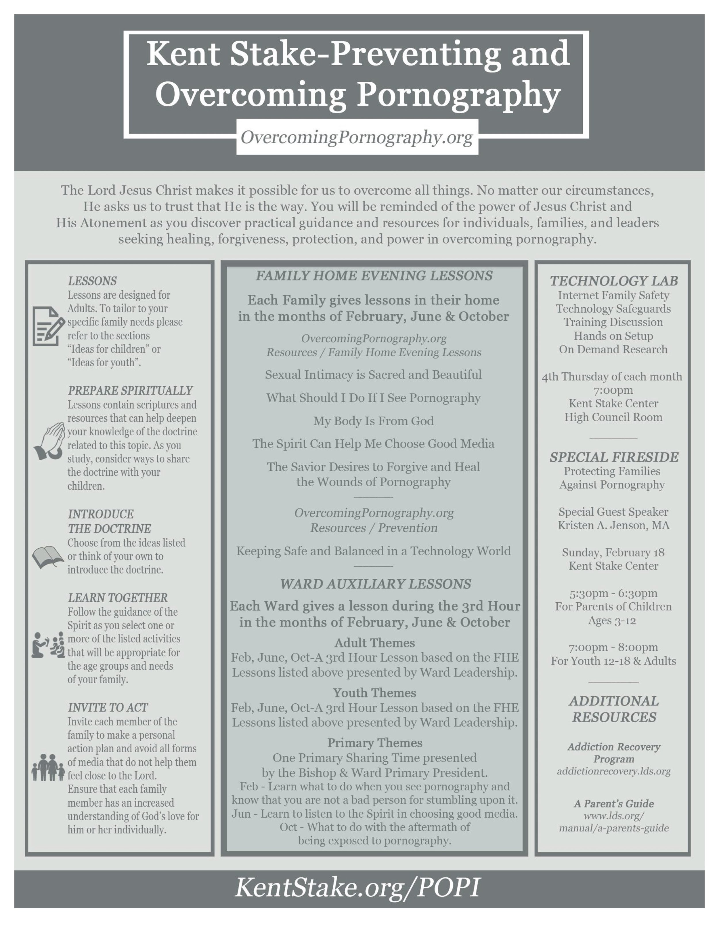 Preventing and Overcoming Pornography Initiative (POPI)