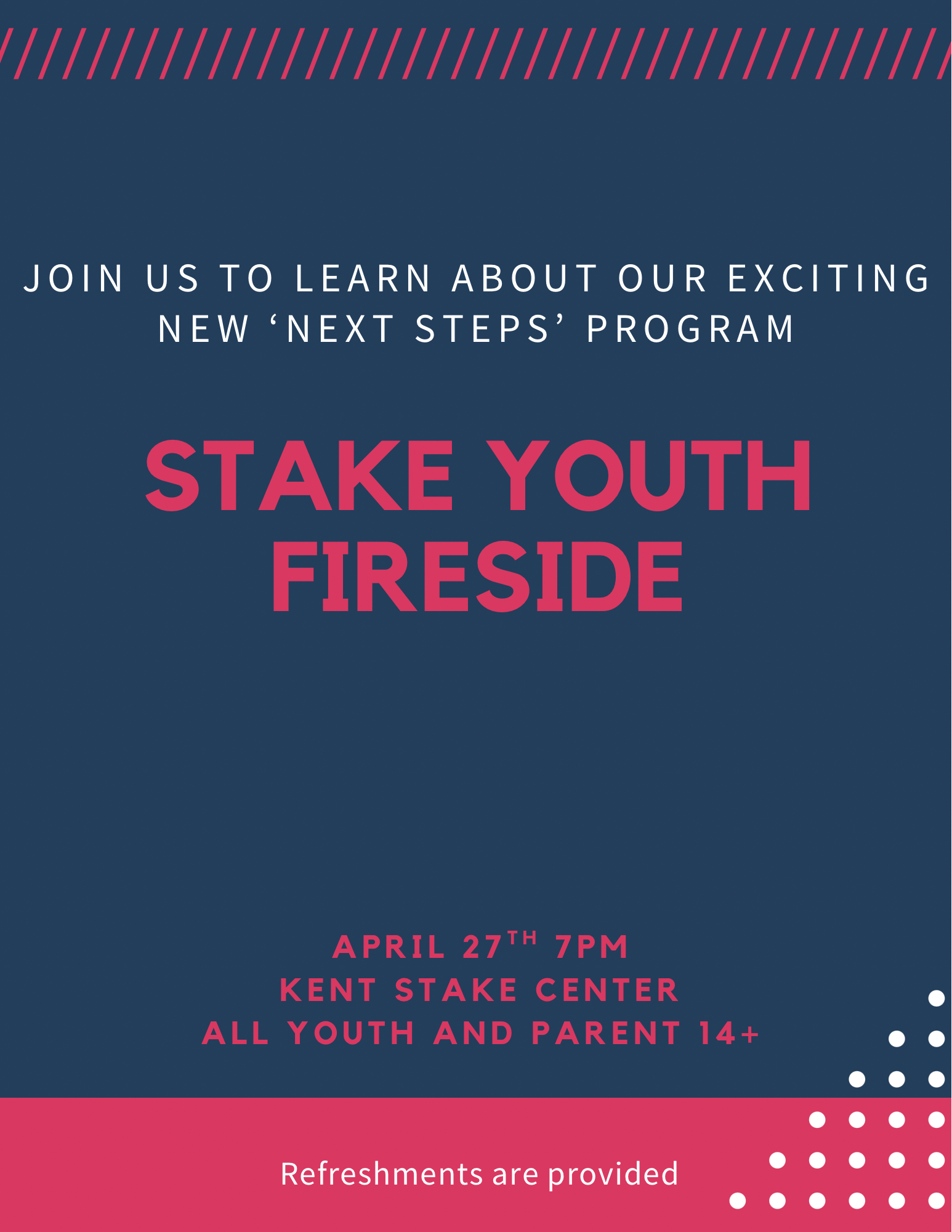 📣 STAKE YOUTH FIRESIDE