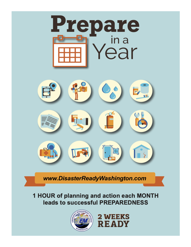Prepare in a Year - Disaster Ready Washington 2024